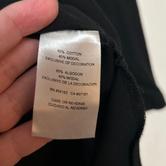 Women’s Pittsburgh Steelers Rhinestone V-Neck 3/4 Sleeve Shirt Black Gold – XS - Picture 5 of 9